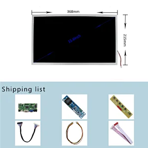 High Brightness 1000cd 15 6inch 1920x1080 FHD Screen Lcd Display Portable Monitor Driver Control Board