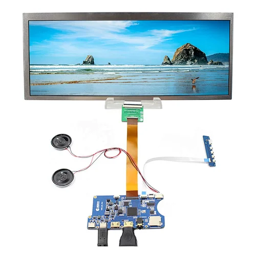 Type C HDMI TF Card LCD Controller Board Work for 12.3" HSD123KPW1-A30  1920X720 lcd tft display