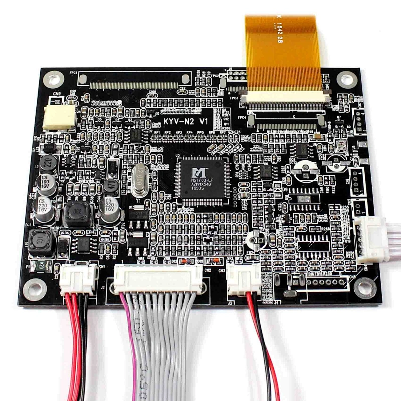 640x480 digital tft lcd module 5.6inch AT056TN52 with touch panel, VGA AV lcd controller board