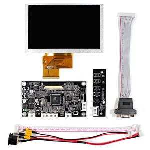 VGA AV LCD Control   board  kyv-n2 With 5 inch 800x480 VS050T-001A   tft  LCD Screen