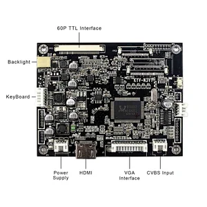 LCD Controller Board KYV-N3 V1 with 10.4