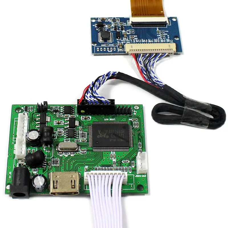 LCD Controller Board VSTY2660HV1 With 7inch 1024x600 LCD panel