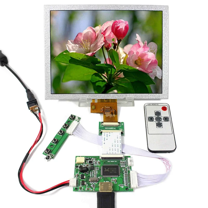 8inch 1024x768 resolution tft lcd, VSTY50V2 LCD Controller board