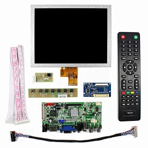 HDMI+VGA+AV+USB LCD Controller Board VS-V59AV-V1 with 8inch EJ080NA-04C 1024X768 LCD Screen