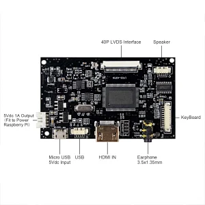HDMI LCD Controller Board VS-TY2660H-V815 with 40P TTL Interface 8inch EJ080NA-04C 1024X768 LCD Screen