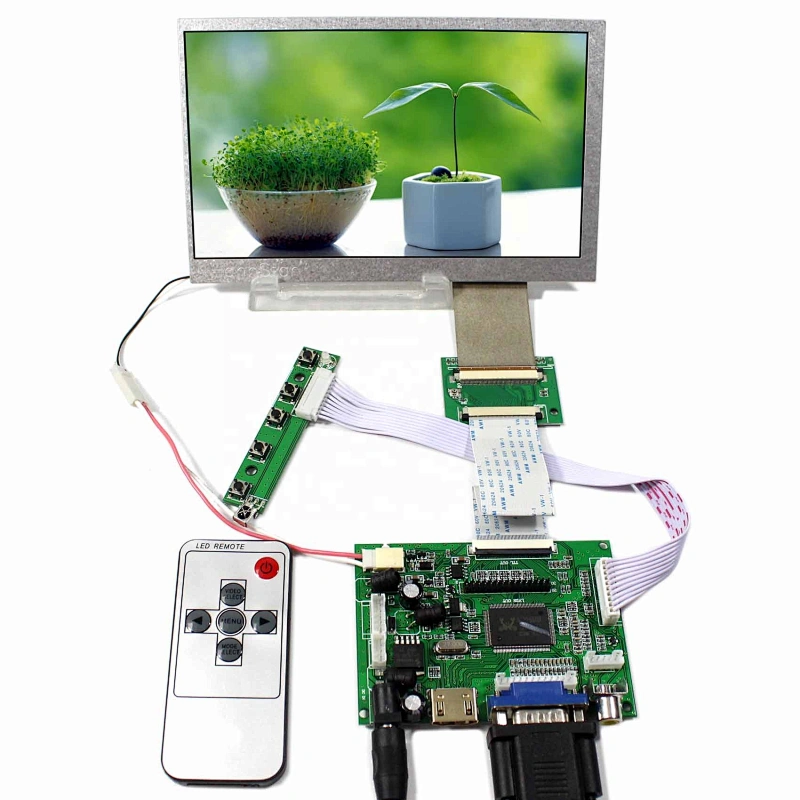 LCD Controller Board VST Y2662 V1, 7inch 800x480 resolution 60pin TFT LCD Screen lcd controller board 7inch 800x480 lcd 60pin TFT LCD Screen