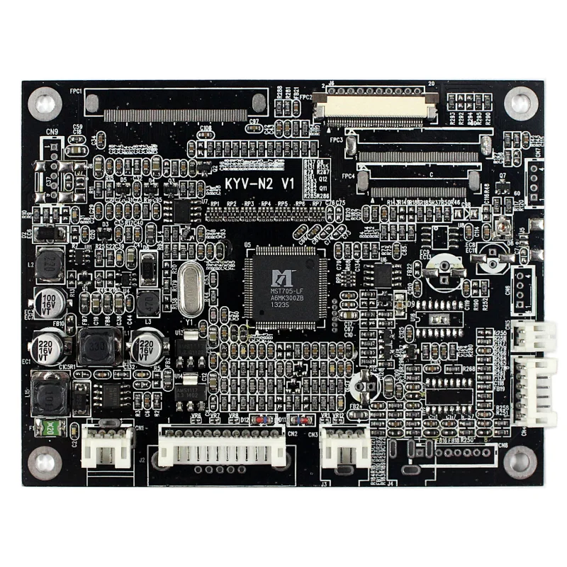 LCD Controller Board with vga av input, 7inch 1024x600 LCD panel