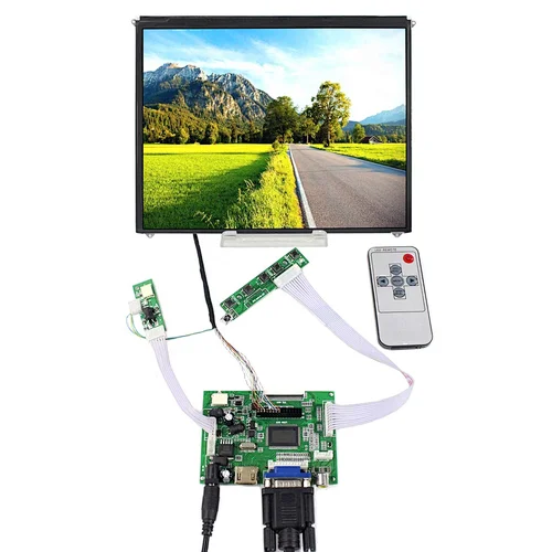 9.7" IPS LCD 9.7 inch 1024x768 Screen with HD MI+VGA+2AV LCD Controller Board lcd controller board circuit board 9.7 inch lcd screen