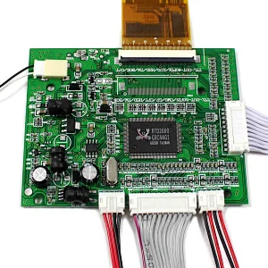 LCD Controller Board with Reversing VGA 2AV input 7inch 800x600 tft lcd display panels