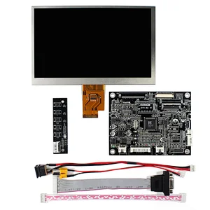 LCD Controller Board with vga av input, 7inch 1024x600 LCD panel
