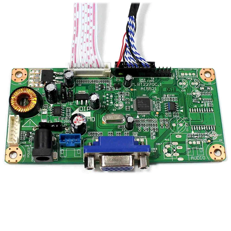 VGA lcd driver board tcon board with 7inch 800x480 tft lcd panel