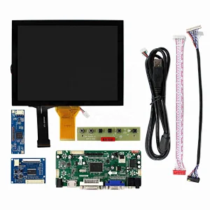 8inch EJ080NA-05A 800x600 LCD Screen Capacitive Touch Panel Backlight WLED M.NT68676  DVI VGA AUDIO LCD Controller Board