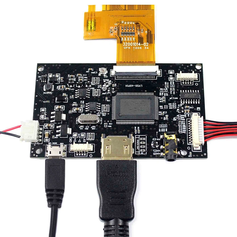HDMI LCD Controller Board VS-TY2660H-V815 with 40P TTL Interface 8inch EJ080NA-04C 1024X768 LCD Screen