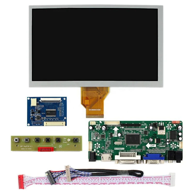LCD controller board Tcon board with 8inch 800x480 Lcd AT080TN64