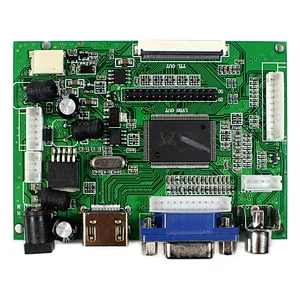 LCD driver board with 8inch AT080TN64 800x480 LCD Panel