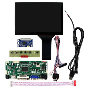 7 inch capacitive 10 point touch screen lcd for handheld pos system