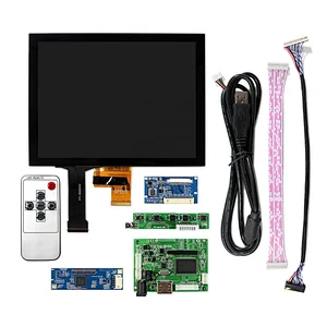 8inch LCD Display 1024x768 Resolution LCD Controller Board with Capacitive Touch Panel