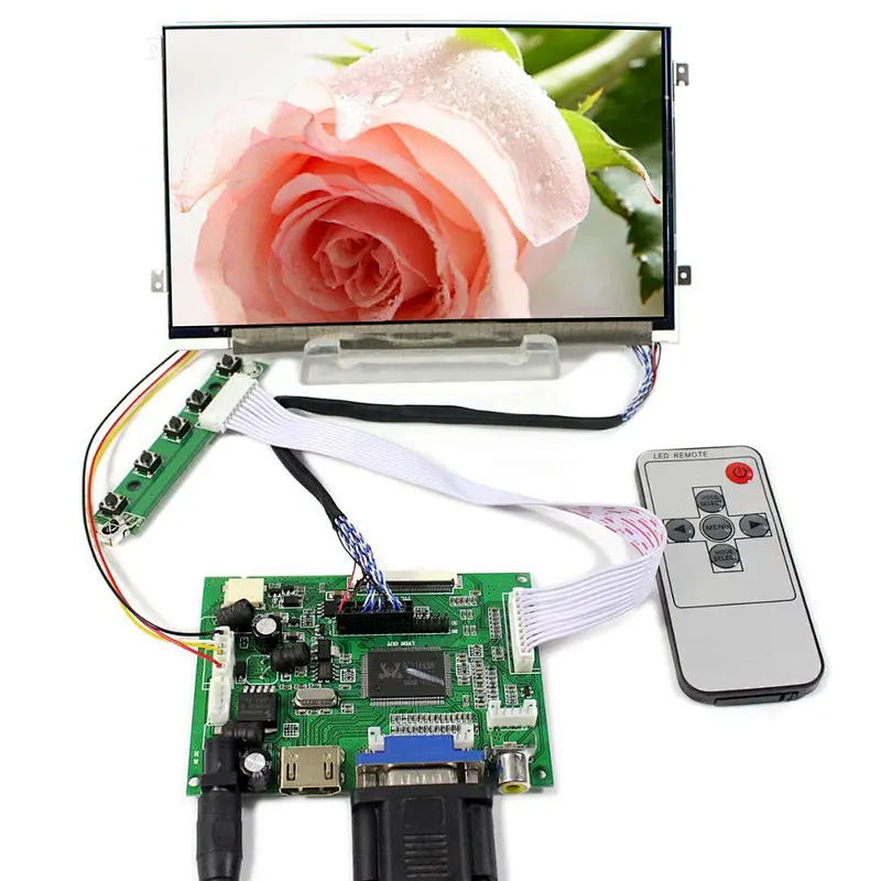 LCD controller board 7inch 1024X600 HV070WSA IPS lcd panel