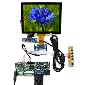8inch EJ080NA-05A 800x600 LCD Screen Capacitive Touch Panel Backlight WLED M.NT68676  DVI VGA AUDIO LCD Controller Board
