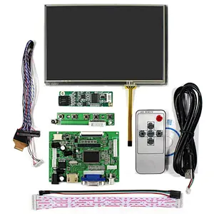 LVDS lcd 7 tft 1280x800 touch screen panel with LCD control board