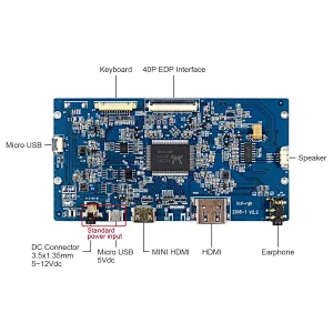 HD MI LCD Controller Board 9.7 inch 1536X2048 LP097QX2 LTL097QL02 IPS LCD Screen