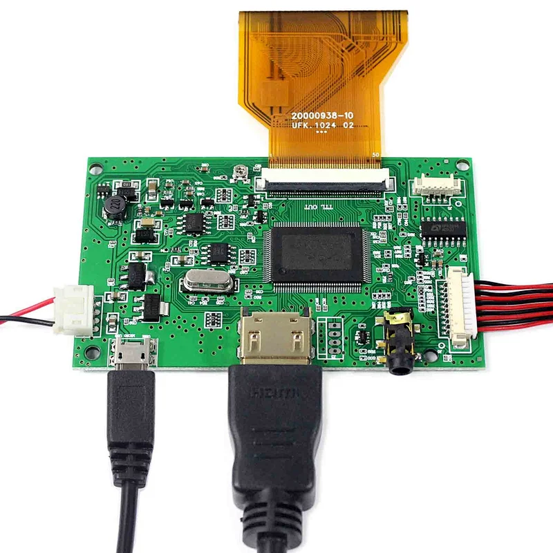 HD MI LCD Controller Board VS-TY2660H-V812 with 50P TTL Interface 7inch AT070TN90 800X480 LCD Screen