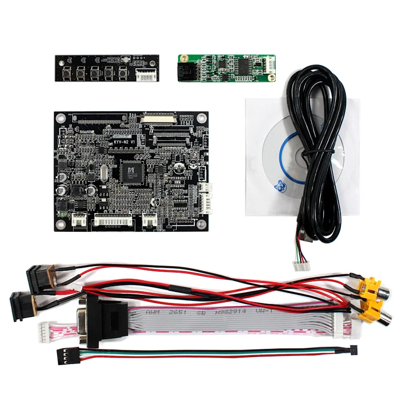 LCD Controller Board with Revering, 8inch 1024x600 LCD Touch Screen lcd controller circuit board 1024x600 lcd module touch screen panel