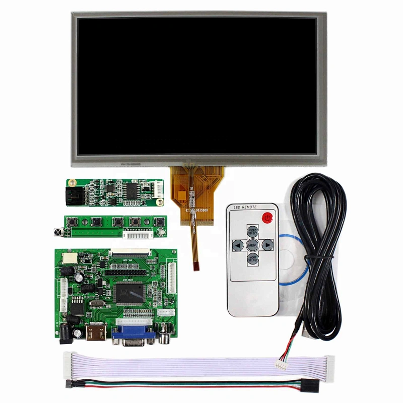 LCD driver board with 8inch LCD AT080TN64 with touch screen