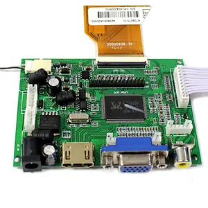 LCD Controller Board 2662 with Remote, 9inch 800x480 AT090TN10 lcd panel touch screen
