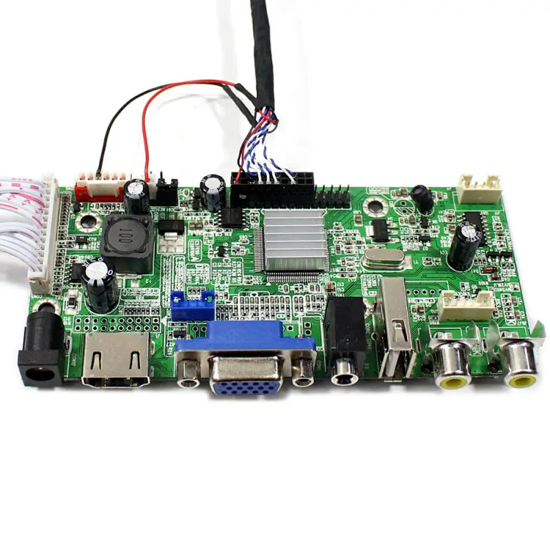 USB LCD Controller Board with CLAA070MA0ACW 7inch LCD Panel