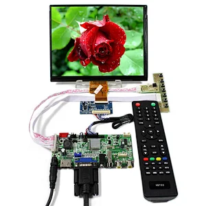 HDMI+VGA+AV+USB LCD Controller Board VS-V59AV-V1 with 8inch 1024X768 IPS LCD Screen