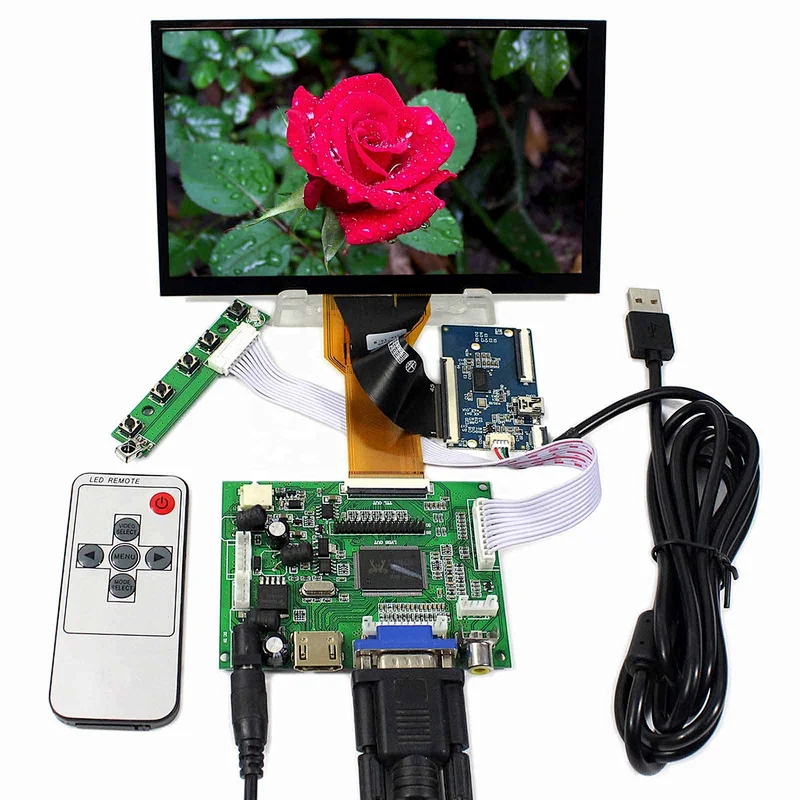 LCD Controller board VSTY2662V1 with 7inch tft Capacitive touch screen lcd LCD Controller board vs-ty2662-v1 7inch tft lcd