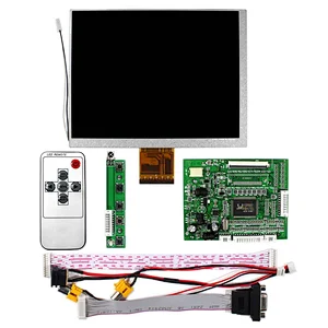 LCD Controller Board with Reversing VGA 2AV input 7inch 800x600 tft lcd display panels