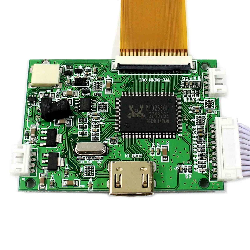 HDMI LCD Controller Board VS-TY50-V2 and 50Pin TTL 7inch AT070TN93 800X480 LCD With Capacitive Touch Panel
