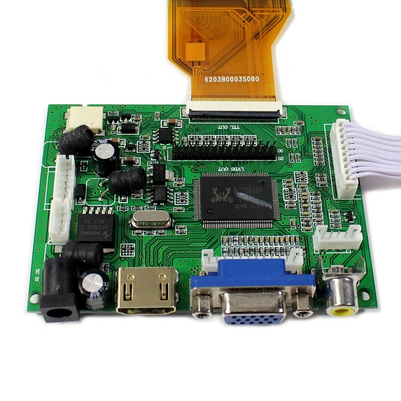 LCD driver board with 8inch LCD AT080TN64 with touch screen