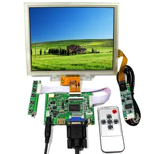 8.0inch lcd touch screen with lcd controller board for higher brightness lcd