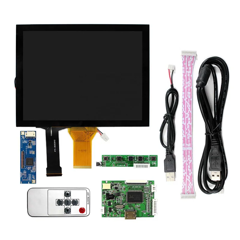 LCD Controller Board VS-TY50-V2 VS080TC-A1 8inch Capacitive TouchLCD Screen EJ080NA-05A 800x600 Resolution