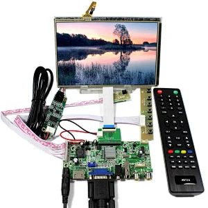 USB LCD Controller Board with 7inch 1280x800 IPS LCD panel with  touch panel