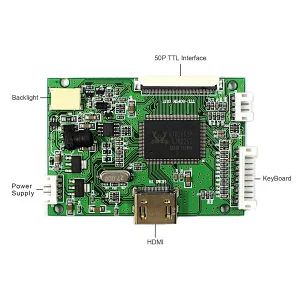 HD MI LCD Controller Board VSTY50V2 with Remote  8 Inch lcd with touch panel