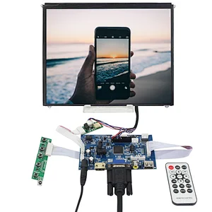 HD MI VGA 2AV USB LCD Board for 40Pin TTL 30Pin LVDS LCD Screen with 9.7" 1024x768 IPS LCD Screen for IPAD 2