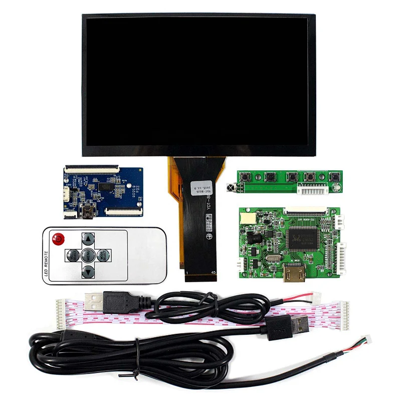 HDMI LCD Controller Board VS-TY50-V2 and 50Pin TTL 7inch AT070TN93 800X480 LCD With Capacitive Touch Panel display lcd tft lcd display lcd driver board
