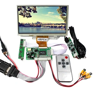 VGA+2AV LCD Controller Board VS-TY50-V1and 50Pin TTL  7inch AT070TN90 800X480 LCD With Touch Panel VS070TP-A5
