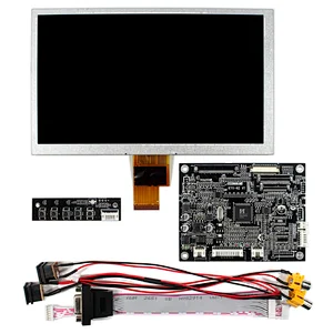 LCD Controller Board with Revering, 8inch 1024x600 LCD panel ZJ080NA-08A