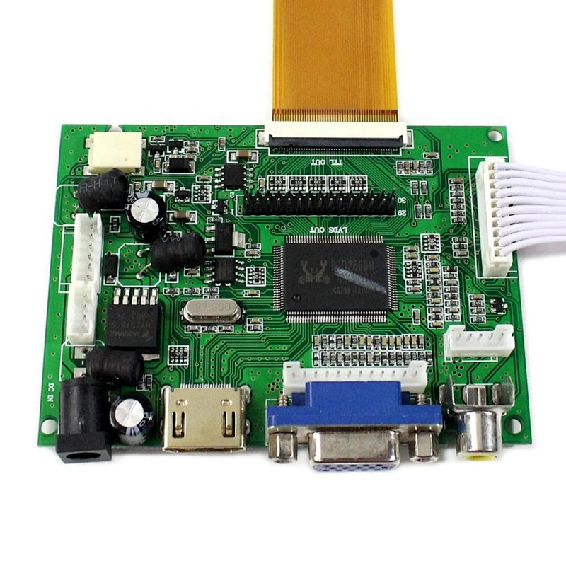 LCD Controller board VSTY2662V1 with 7inch tft Capacitive touch screen lcd LCD Controller board vs-ty2662-v1 7inch tft lcd