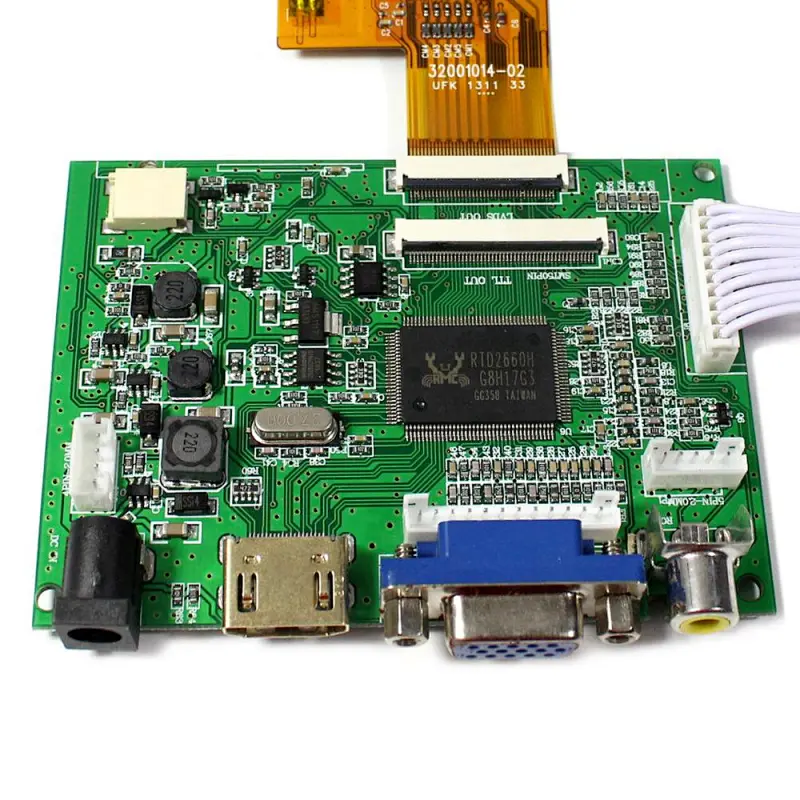 8.0inch lcd touch screen with lcd controller board for higher brightness lcd