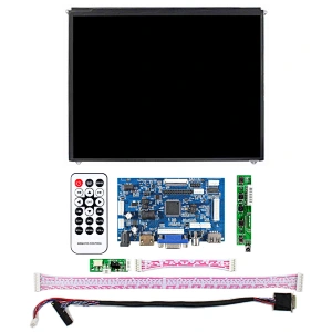 HD MI VGA 2AV USB LCD Board for 40Pin TTL 30Pin LVDS LCD Screen with 9.7