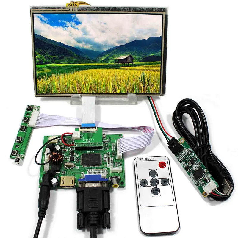 7inch IPS lcd touch screen HSD070PWW1 C00 1280x800 board for Raspberry Pi