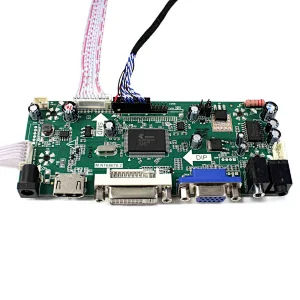 HDMI VGA DVI LCD Controller Board M.NT68676 With 9inch AA090ME01 800x480 LCD Screen