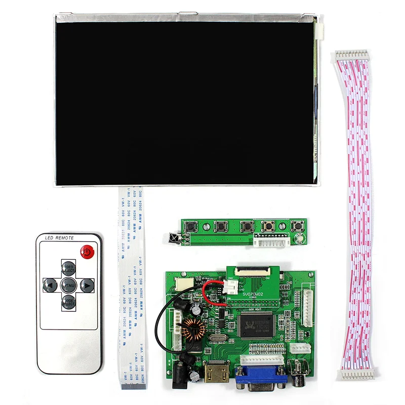 led driver circuit board with HSD070PWW1-B00  1280x800 tft lcd