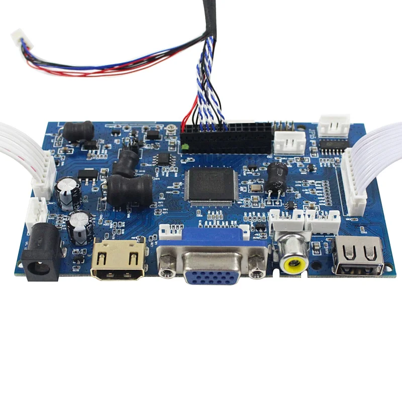 HD MI VGA 2AV USB LCD Board for 40Pin TTL 30Pin LVDS LCD Screen with 9.7